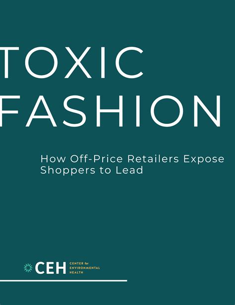 Toxic Fashion: New Report Shows Shockingly High Levels of 